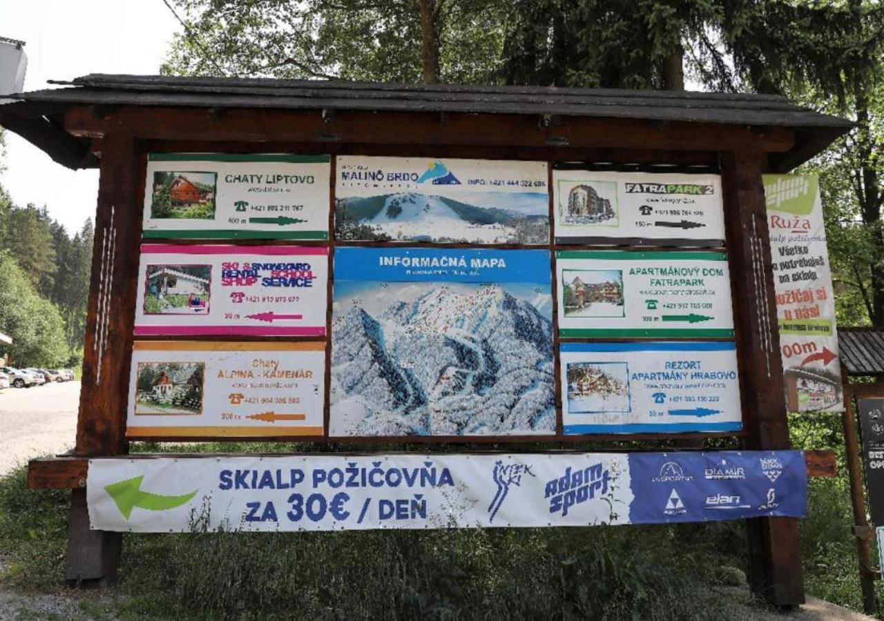 Apartmány Fatrapark Hrabovo Ruzomberok Exterior foto